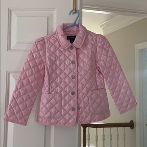 Ralph Lauren toddler girls quilted jacket